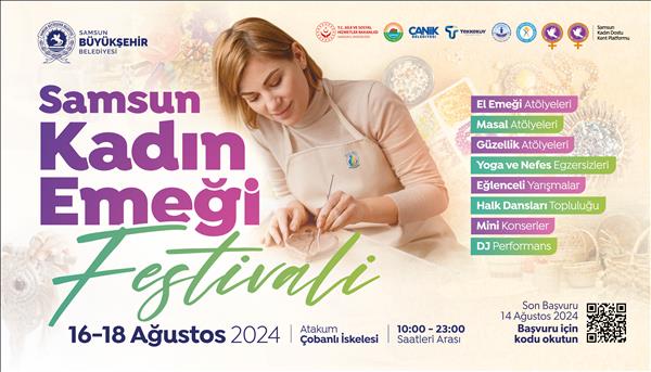 Samsun Kadın Emeği Festivali Devam Ediyor!